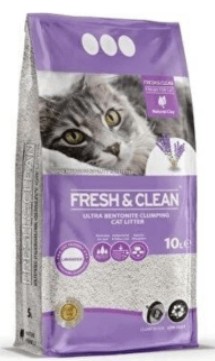 Fresh & Clean Cat Litter Lavender 10L