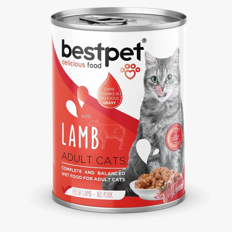 Bestpet Adult Cats Lamb 400g