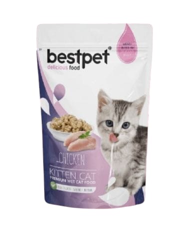 Bestpet Kittens Chicken in Jelly 85g