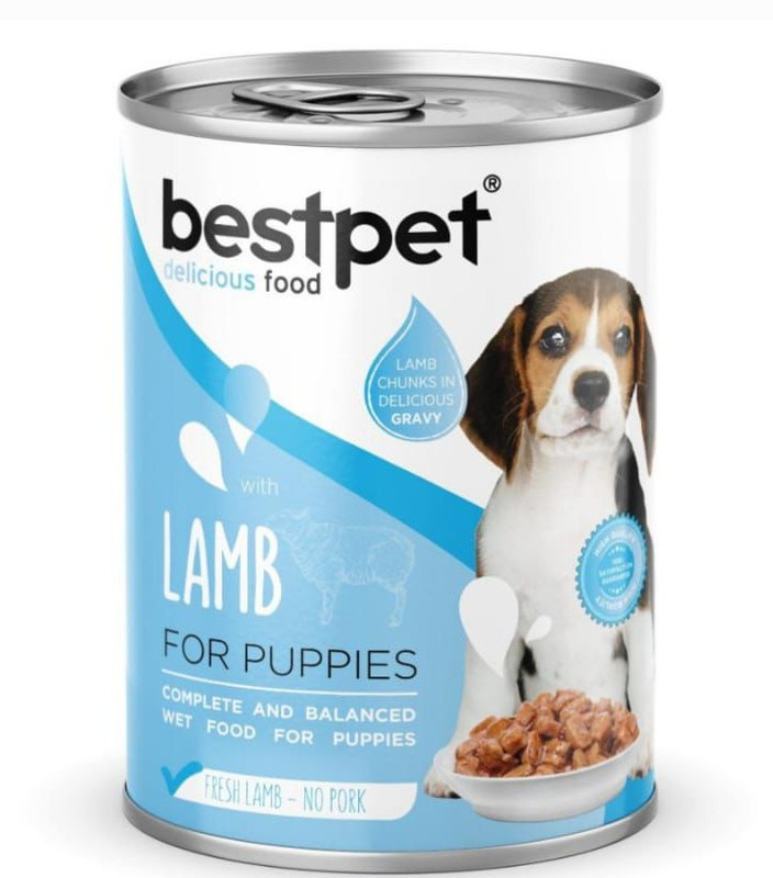 Bestpet Puppy Dogs Lamb 400g