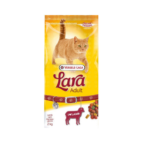 Versele Laga Lara Adult Dry Food for Cat Lamb 2Kg