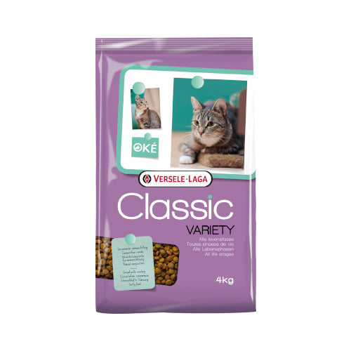 Versele Laga Classic Variety Dry Food for Cat 4Kg