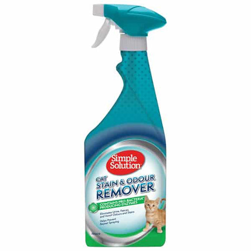 Simple Solution Stain & Odour Remover Spray 750ml for Cats