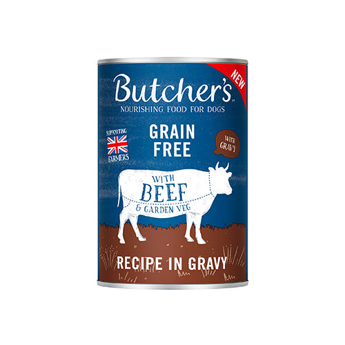 Butcher'S Original Dog Recipe with Beef in Gravy