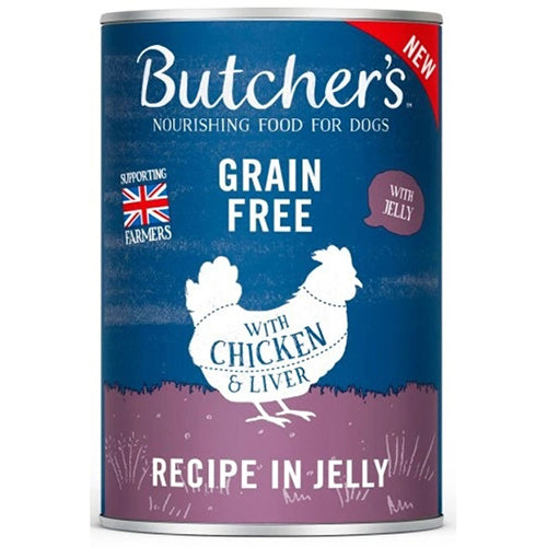 Butcher'S Original Dog Recipe with Chicken in Jelly