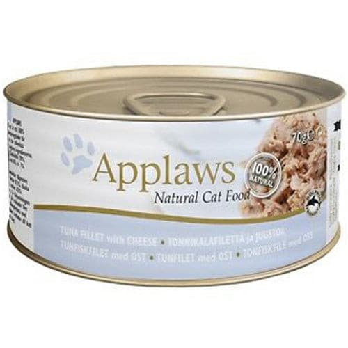 Applaws Cat Tuna Fillet with Cheese in Broth 70g