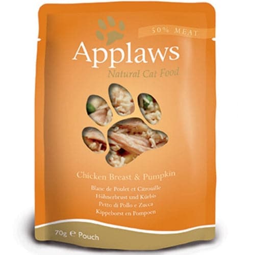 Applaws Cat Pouch Tender Chicken Breast with Pumpkin