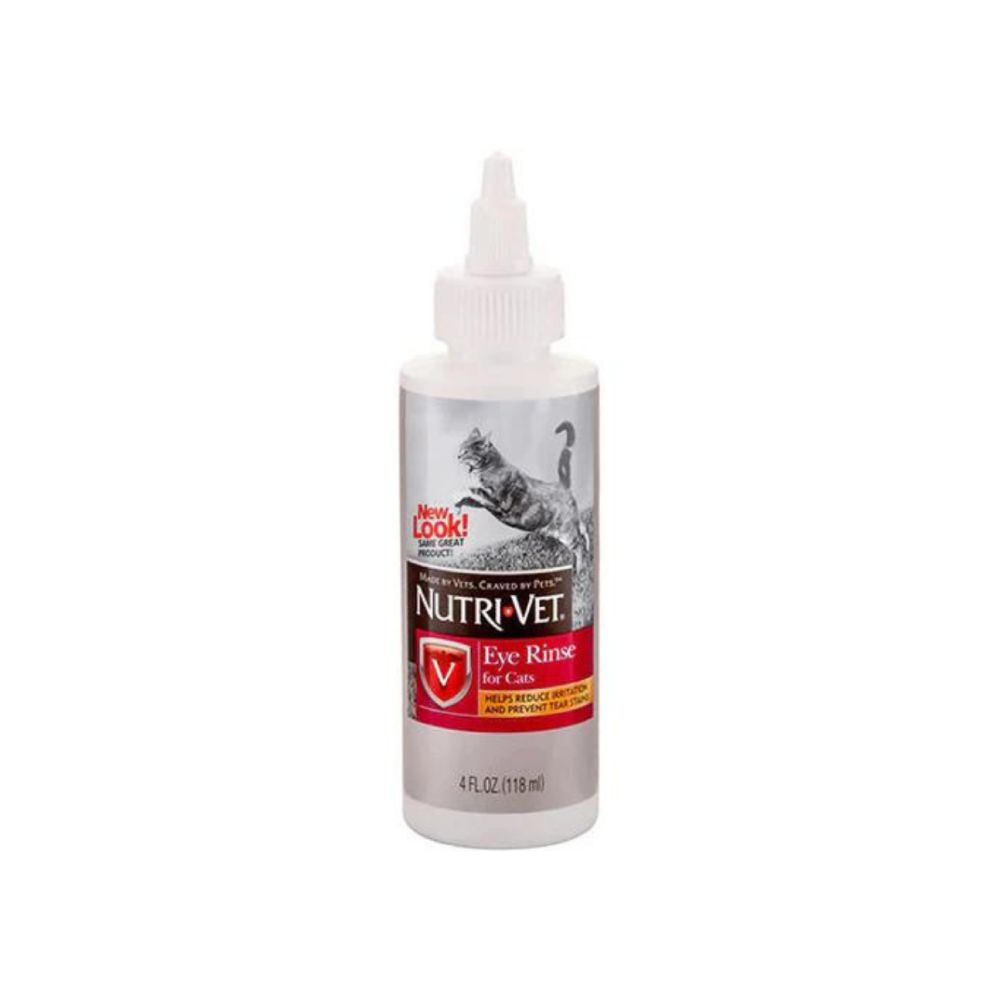 Nutri-Vet Eye Rinse Cats 118ml 