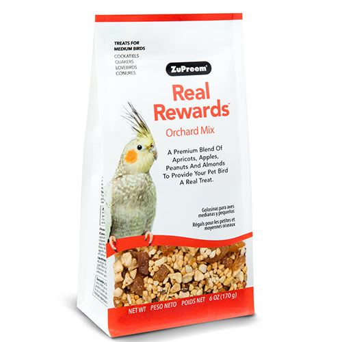 Zupreem Real Rewards Orchard Mix Medium Birds 170g