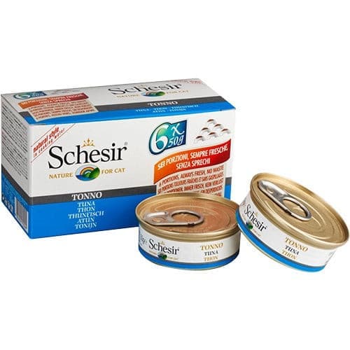 Schesir Cat Multipack Tuna in Jelly 6X50g