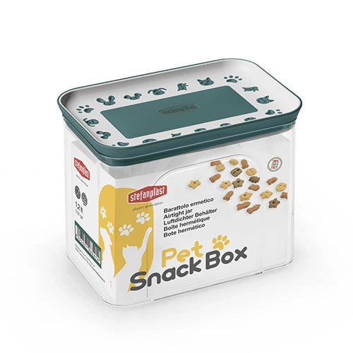 Stefanplast Airtight Snackbox 1.2L Green