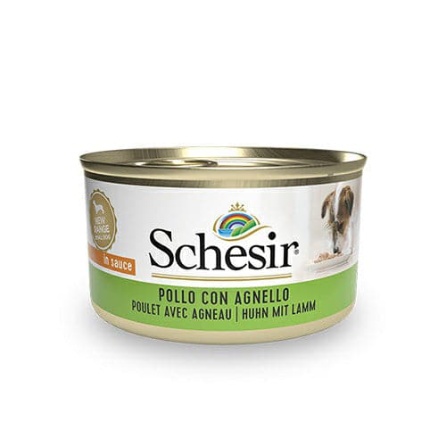 Schesir Dog in Sauce Chicken with Lamb 85g