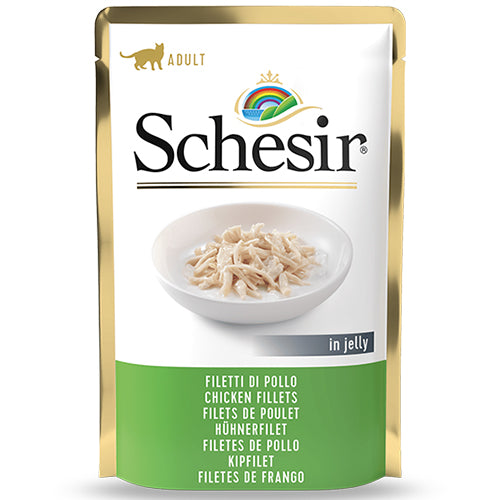 Schesir Cat Chicken Fillets Pouch 85g