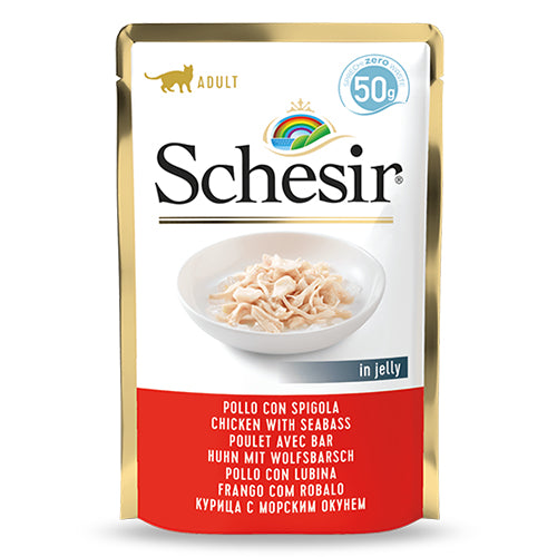 Schesir Cat Pouch Chicken with Bass 85g