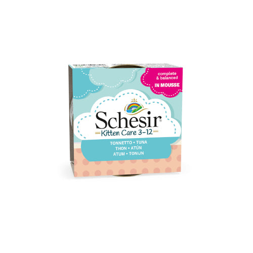 Schesir Kitten Care Can 3-12 Tuna Mousse 85g