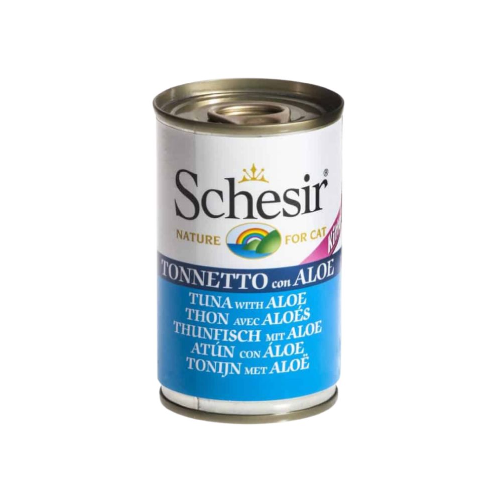 Schesir Kitten Tuna Wih Aloe Can 140g