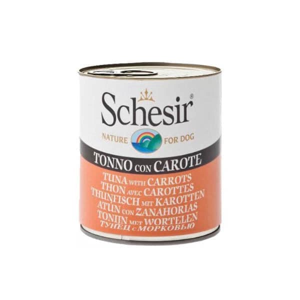 Schesir Dog Tuna with Carrots in Jelly 285g