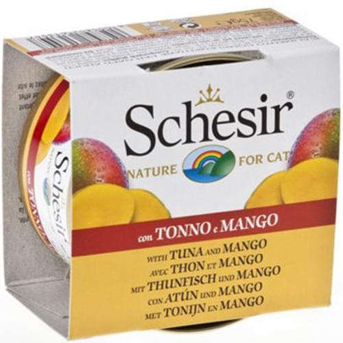 Schesir Cat Tuna with Mango Fruit Can 75g