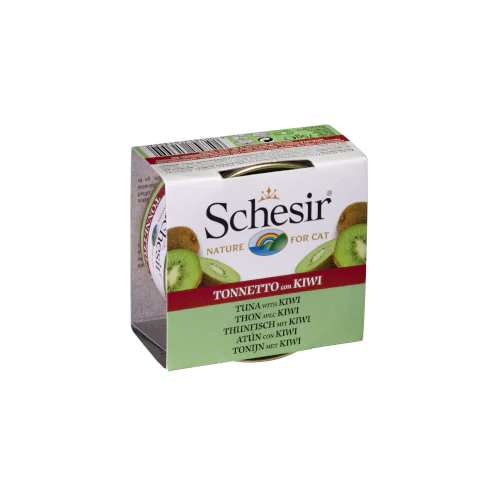 Schesir Cat Tuna with Kiwi Fruit Can 75g