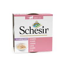 Schesir Cat Salmon & Rice Cooking Water Can 85g