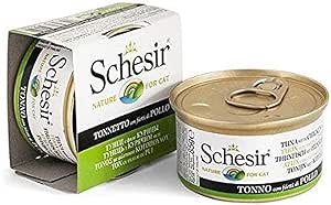 Schesir Cat Tuna with Chicken Jelly Can 85g