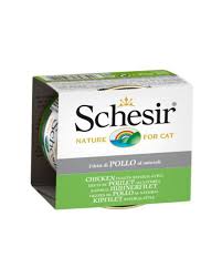 Schesir Cat Chicken with Rice 3% Natural Style Can 85g