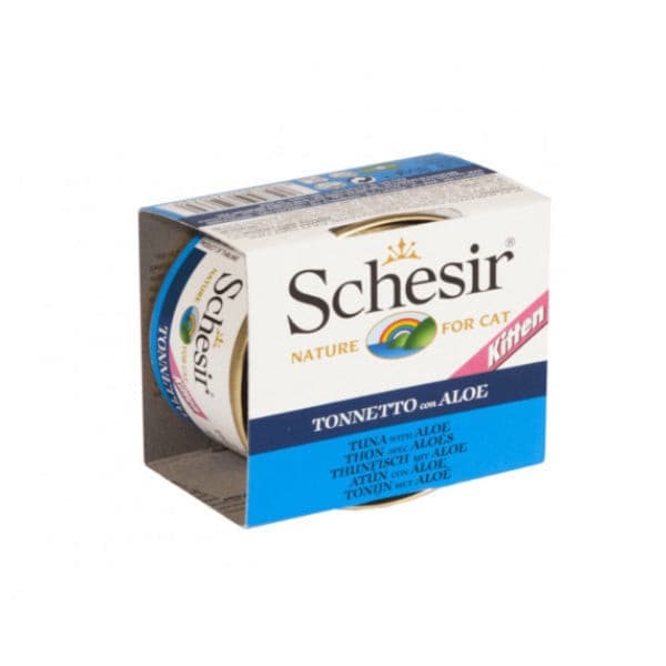 Schesir Kitten Tuna with Aloe Can 85g