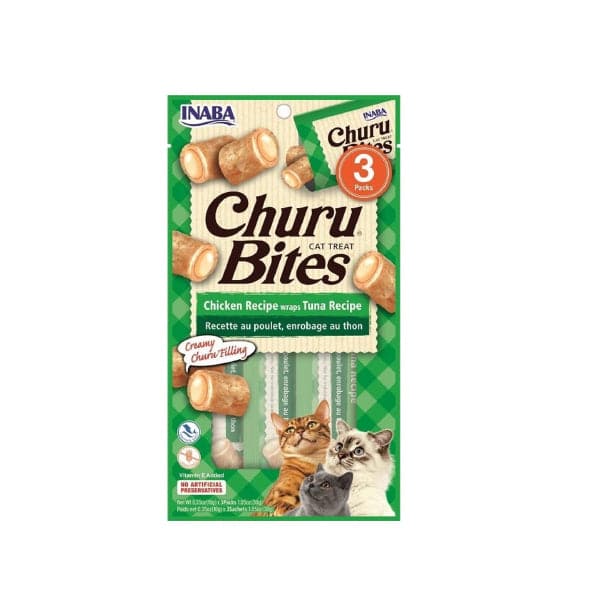 Inaba Churu Bites Chicken & Tuna 3X10g