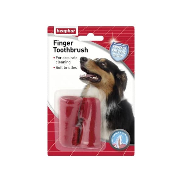 Beaphar Finger Toothbrush for Dogs