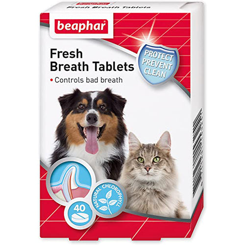 Beaphar Fresh Breath Tabs 40Tab 