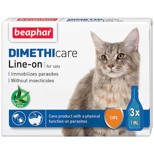 Beaphar Dimethi Care Line-On for Cat 3X1ml