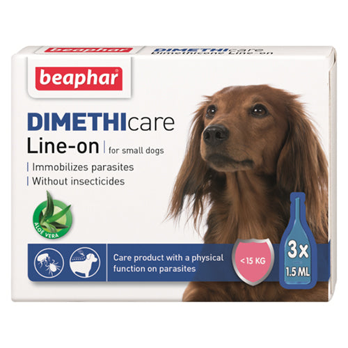 Beaphar Dimethi Care Line-On for Small Dog 3X1.5ml