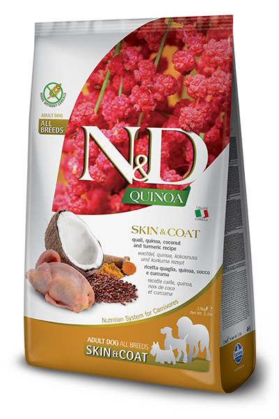 Farmina Dry Food N&D Quinoa Cat Skin & Coat Quail 1.5Kg