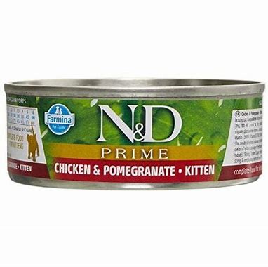 Farmina N&D Cat Prime Chicken & Pomegranate Kitten 80g