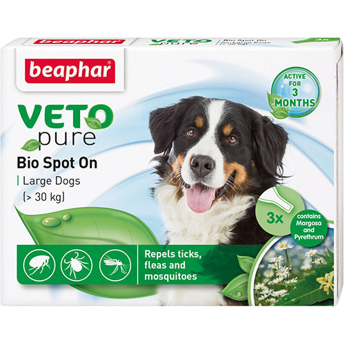 Beaphar Veto Pure Bio Spot On Large Dogs 