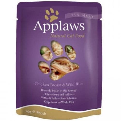 Applaws Cat Pouch Chicken Breast & Rice in Broth 70g