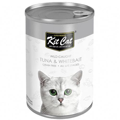 Kit Cat Tuna & Whitebait 400g