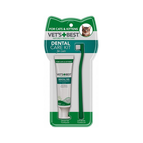 Vet's Best Dental Care Kit for Cats 