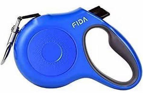 Fida Extendable Leash 8M Extra Length Xl Blue Std