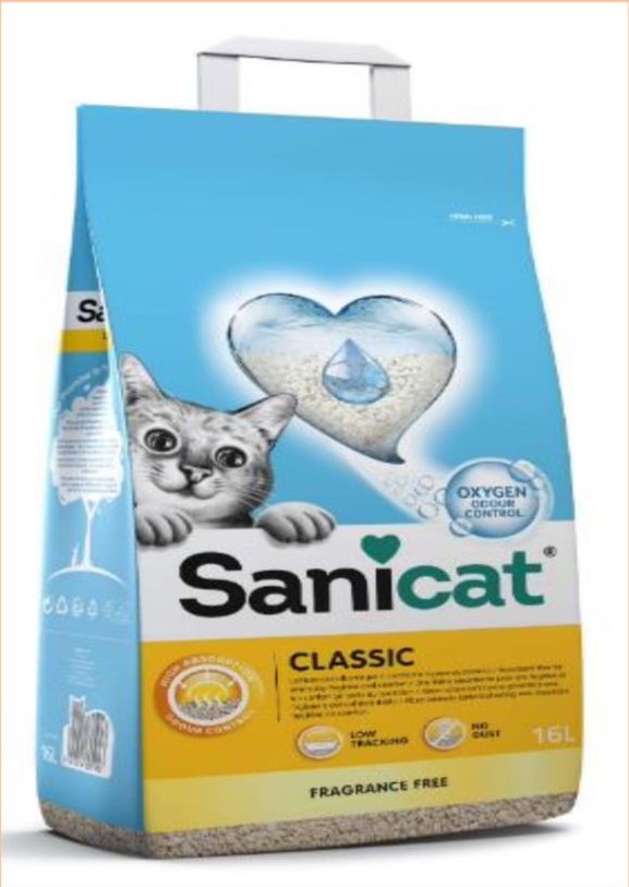 Sanicat Clumping Classic Uns 16L