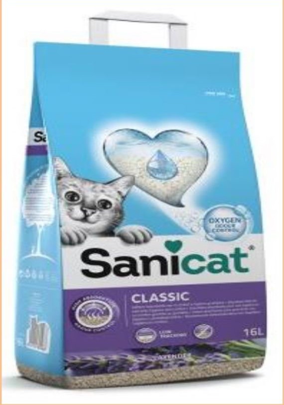 Sanicat Clumping Classic Lavender 16L