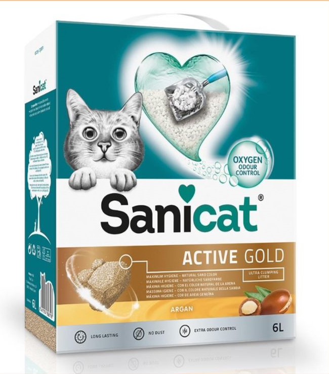 Sanicat Active Gold Argan 6L