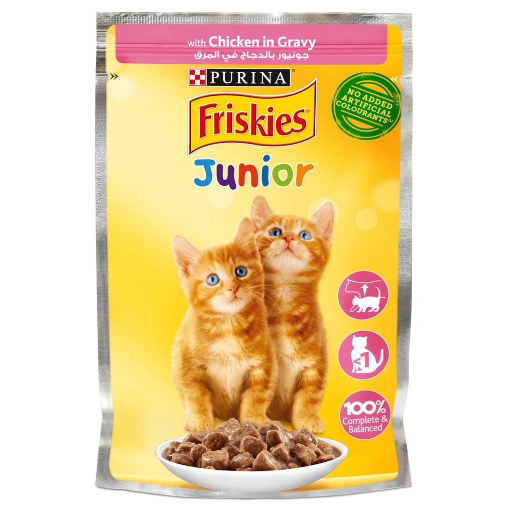 Purina Friskies Junior With Chicken In Gravy 85g