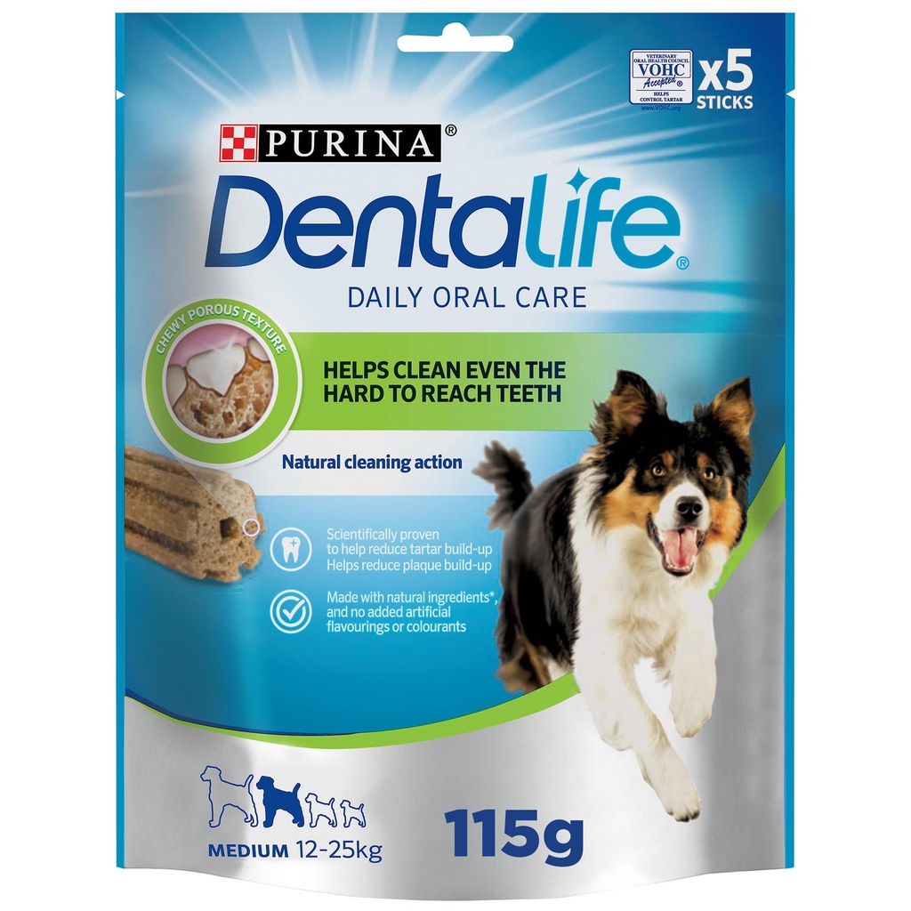 Purina Dentalife Dog Medium, 115g