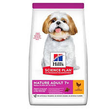 Hill’s Science Plan Small and mini mature adult 7+ dog food with chicken 