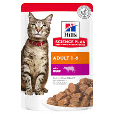 Hill’s Science Plan Adult wet cat food with Ocean fish (pouches) 85g