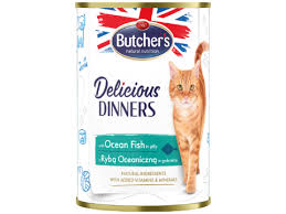 Butcher'S Delicious Dinners Cat with Ocean Fish Chunks in Jelly 400g