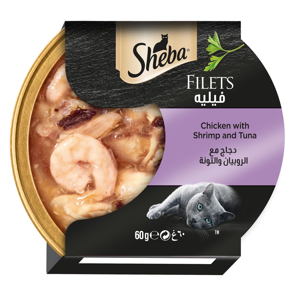 Sheba Chicken with Tuna,60g