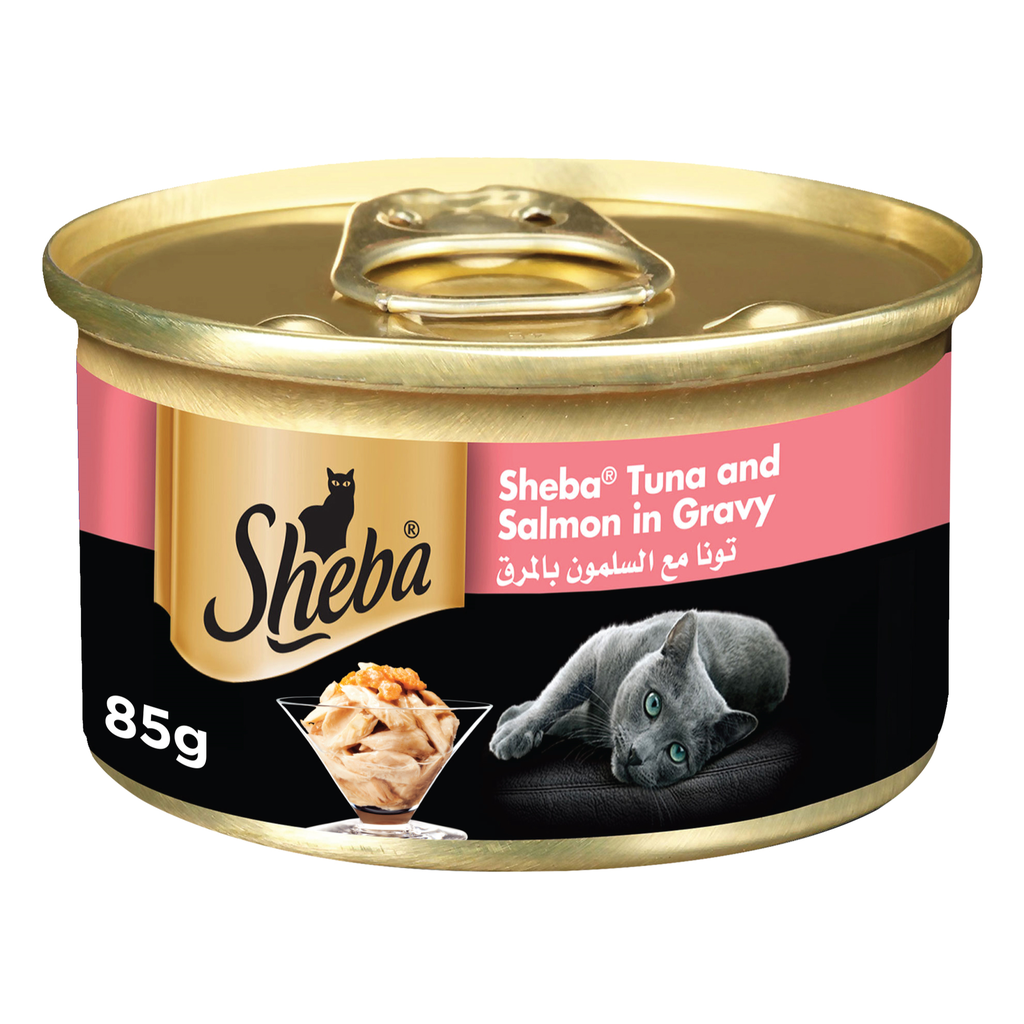 Sheba Tuna with Salmon,85g