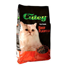 Cutey Dry Cat Food - Beef Flavour 1.5Kg